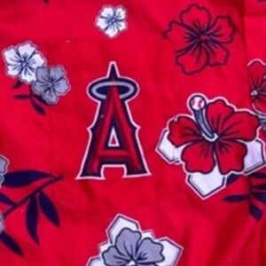 Angels Baseball Hawaiian shirt.
